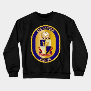 USS Laboon (DDG-58) wo Txt Crewneck Sweatshirt